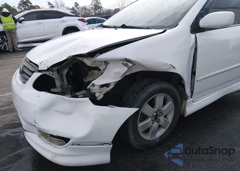 2003 Toyota Corolla S из США, поврежденный, VIN 1NXBR32E83Z151606